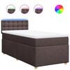 vidaXL Posteľn&yacute; r&aacute;m boxsping s matracom hned&yacute; 90x200 cm l&aacute;tka