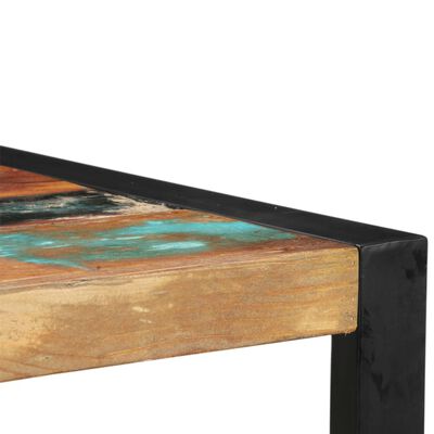 vidaXL Barový stolík 60x60x110 cm masívne recyklované drevo