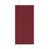 vidaXL Plisovan&aacute; roleta bordov&aacute; červen&aacute; 55x150 cm &scaron;&iacute;rka l&aacute;tky 54,4 cm polyester