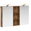 vidaXL Set kabinetov do k&uacute;peľne 3 ks 80 x 10,5 x 50 cm