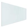 vidaXL Sklenen&aacute; doska krbu Priehľadn&aacute; 120 x 50 cm Sklo