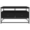 vidaXL Konferenčný stolík čierny 80x80x45 cm kompozitné drevo