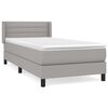 vidaXL Posteľn&yacute; r&aacute;m boxsping s matracom bledosiv&yacute; 80x200 cm l&aacute;tka