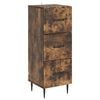 vidaXL Z&aacute;suvkov&yacute; kabinet Dymov&yacute; dub 33 x 34,5 x 89,5 cm