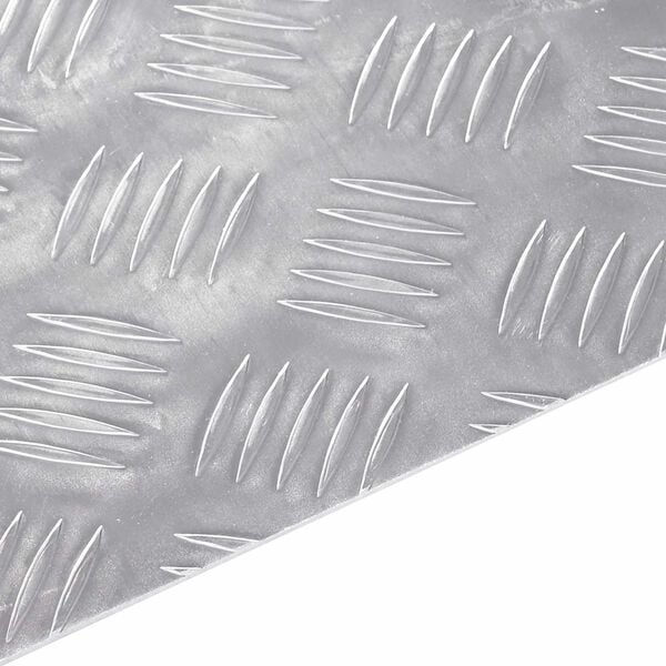 vidaXL Schodov&yacute; ro&scaron;t Obdĺžnikov&yacute; 2 pcs Strieborn&aacute; 40 x 30 cm Hlin&iacute;k