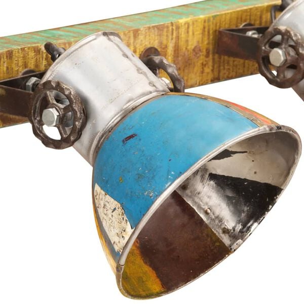 vidaXL Industri&aacute;lna n&aacute;stenn&aacute; lampa farebn&aacute; 65x25 cm E27