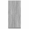 vidaXL &Scaron;atn&iacute;k siv&yacute; dub sonoma 90x52x200 cm spracovan&eacute; drevo