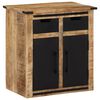 vidaXL Komoda s 2 z&aacute;suvkami 55x35x60 cm mas&iacute;vny mangovn&iacute;k