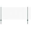 vidaXL Zvaren&eacute; pletivo s podperami 50 x 1 m PVC potiahnut&aacute; oceľ Zelen&aacute;