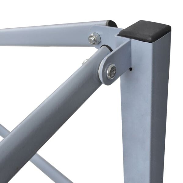 vidaXL Zelený skladací párty stan 3 x 3 m