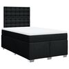 vidaXL Boxspring posteľ s matracom čierny 120x200 cm l&aacute;tka
