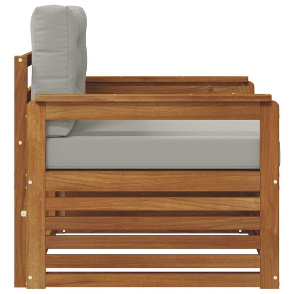 vidaXL Z&aacute;hradn&aacute; s&uacute;prava gaučov Mas&iacute;vne ak&aacute;ciov&eacute; drevo a polyester