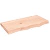 vidaXL Stolov&aacute; doska 80x40x(2-6) cm neo&scaron;etren&yacute; dubov&yacute; mas&iacute;v