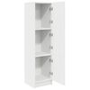 vidaXL Highboard Biela 31.5 x 32 x 122.5 cm