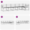 vidaXL Z&aacute;hradn&aacute; s&uacute;prava gaučov 6 pcs Pr&iacute;rodn&aacute; Pevn&eacute; ak&aacute;ciov&eacute; drevo