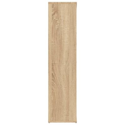 vidaXL Knižnica, dub sonoma 50x25x106 cm, kompozitné drevo