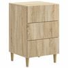 vidaXL Nočn&yacute; stol&iacute;k Dub sonoma 43 x 41 x 66,5 cm Kompozitn&eacute; drevo