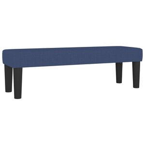 vidaXL Lavička modr&aacute; 100x30x30 cm l&aacute;tka