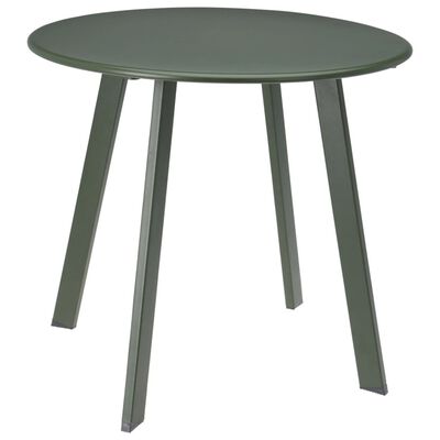 ProGarden Odkladací stolík 50x45 cm, matný, zelený