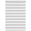 vidaXL Zebra roleta svetlosiv&aacute; 100x150cm &scaron;&iacute;rka l&aacute;tky 95,9 cm polyester