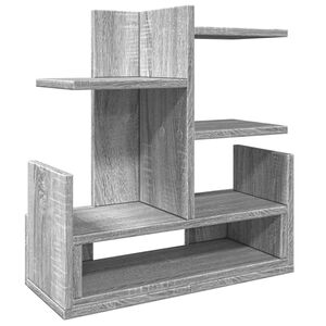 vidaXL Organiz&eacute;r na st&ocirc;l, siv&aacute; sonoma 49x20x52,5 cm, kompozitn&eacute; drevo