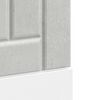 vidaXL Panel do umývačky riadu, Lucca, betónovo sivé, kompozitné drevo