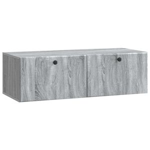 vidaXL N&aacute;stenn&aacute; TV skrinka 98 x 41 x 30 cm Siv&yacute; Sonoma