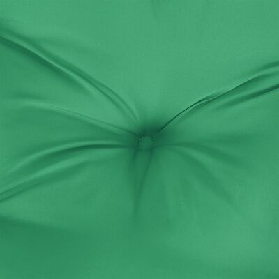 vidaXL Podložky na paletový nábytok 5 ks, zelené, látka