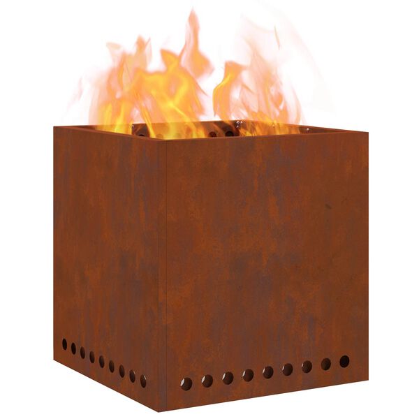 vidaXL Bezdymov&yacute; ohnisko Hned&aacute; 48 x 48 x 50 cm