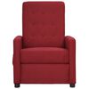 vidaXL Mas&aacute;žne kreslo, v&iacute;novo červen&eacute;, l&aacute;tka