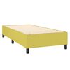 vidaXL Posteľn&yacute; r&aacute;m boxspring s matracom zelen&yacute; 90x190 cm l&aacute;tka