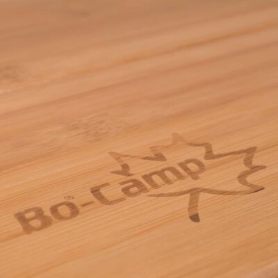 Bo-Camp Skladací kempingový stôl Suffolk 80x60 mm bambusový