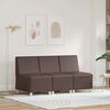 vidaXL Bezr&uacute;čkov&aacute; modul&aacute;rna sofa jednotka 3 pcs Hned&aacute; 55 x 74 x 82 cm
