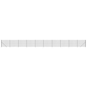 vidaXL Dr&ocirc;ten&yacute; plot s pr&iacute;rubou antracitov&yacute; 1,6x25 m