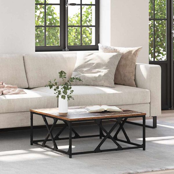 vidaXL Konferenčn&yacute; stol&iacute;k Star&eacute; drevo 70 x 70 x 30 cm Kompozitn&eacute; drevo