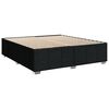 vidaXL Posteľn&yacute; r&aacute;m boxspring s matracom čierny 180x200 cm l&aacute;tka