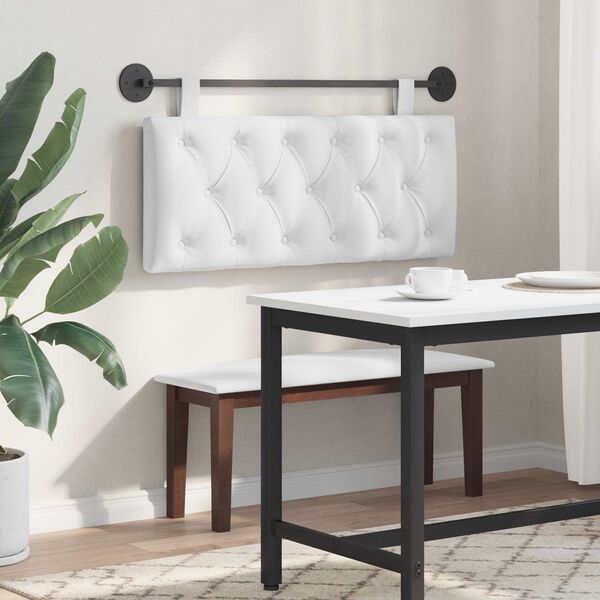 vidaXL Z&aacute;vesn&aacute; Čel&aacute; N&aacute;stenn&yacute; Biely 110 x 55 x 7 cm l&aacute;tka