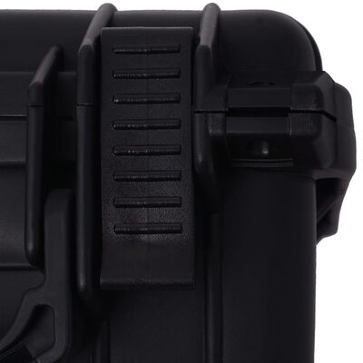 vidaXL Ochranný kufrík na náradie, čierny 27x24,6x12,4 cm