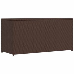vidaXL Z&aacute;hradn&yacute; &uacute;ložn&yacute; box hned&yacute; 120x50x60 cm polyratanov&yacute;