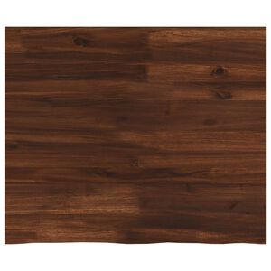 vidaXL Obdĺžnikov&yacute; st&ocirc;l 90 x 50 x 3,5 cm Obdĺžnikov&yacute; Tmavohned&aacute;