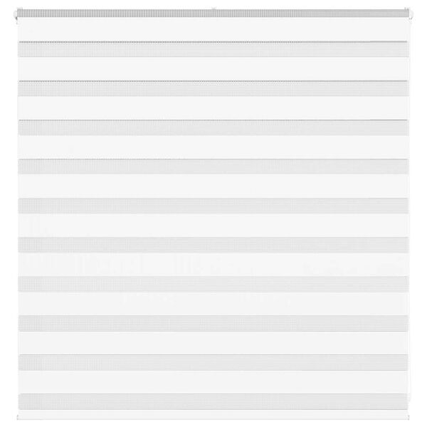 vidaXL Zebra roleta biela 140x100 cm &scaron;&iacute;rka l&aacute;tky 135,9cm polyester