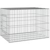vidaXL Klietka pre kr&aacute;liky 78x54x54 cm pozinkovan&eacute; železo