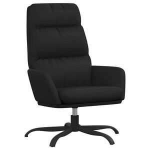 vidaXL Relaxačn&eacute; kreslo čierne umel&aacute; koža