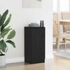 vidaXL Serv&iacute;rovacia skriňa Čierny dub 30 x 30 x 70 cm Kompozitn&eacute; drevo
