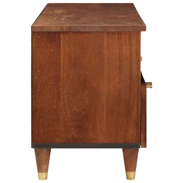 vidaXL Skriňové a regálové systémy na médiá Hnedá 100 x 33.5 x 46 cm