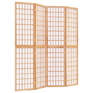 vidaXL Skladac&iacute; parav&aacute;n so 4 panelmi japonsk&yacute; &scaron;t&yacute;l 160x170 cm