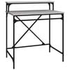 vidaXL St&ocirc;l dub sonoma 80x50x90 cm spracovan&eacute; drevo a železo