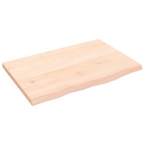 vidaXL Stolov&aacute; doska 60x40x2 cm neo&scaron;etren&yacute; dubov&yacute; mas&iacute;v