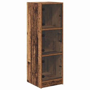 vidaXL Highboard Star&eacute; drevo 35 x 37 x 109 cm Kompozitn&eacute; drevo
