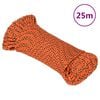 vidaXL Lodn&eacute; lano oranžov&eacute; 4 mm 25 m polypropyl&eacute;n